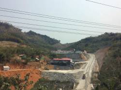 China-Laos Railway construction. By Ashley Scott Kelly, 2018.