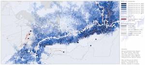 Large-scale versus artisinal gold mining in Madre de Dios, Peru. By LEE Man Yee Mandy, 2014.