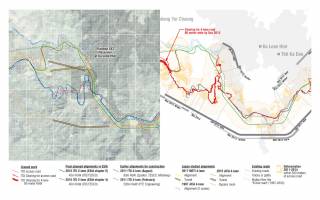 Sample from Atlas of planning, construction and impact (1997-2018). By Ashley Scott Kelly, 2019.