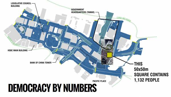 Admiralty demonstration map