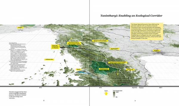 WWF, A Better Road to Dawei: Overview of transboundary corridor