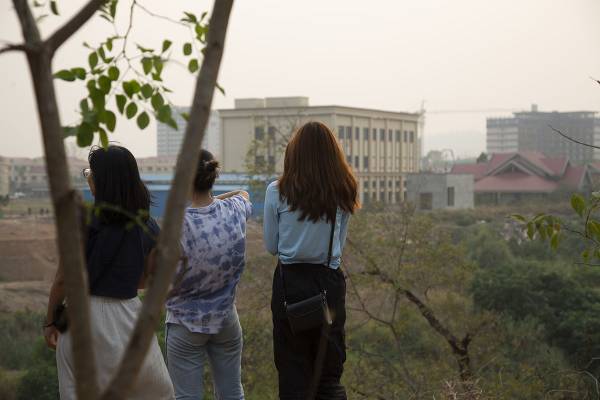 Industrial enclaves along the Thai-Myanmar border. By Sandra Saw Yu Nwe, 2023.