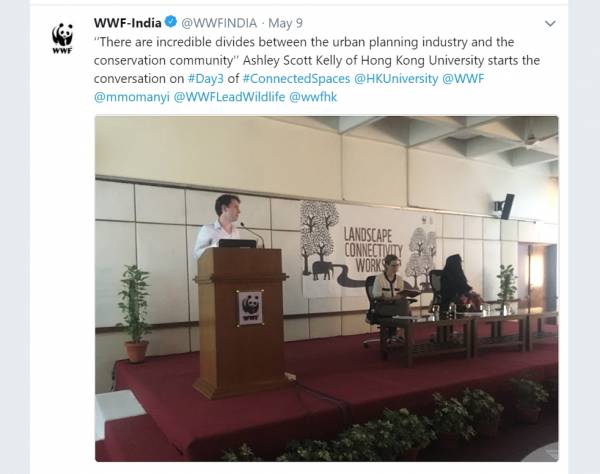 WWF Landscape Connectivity Workshop, 2018.